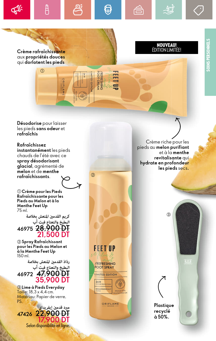 catalogue oriflame 2025 juin N034 page 129